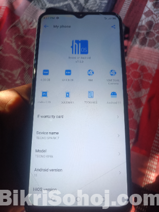 Tecno Spark 7